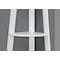 Monarch Specialties Bookshelf, Bookcase, Etagere, Corner, 5 Tier, 72"H, Office, Bedroom, Laminate, White, Contemporary I 2496 - alternate 4